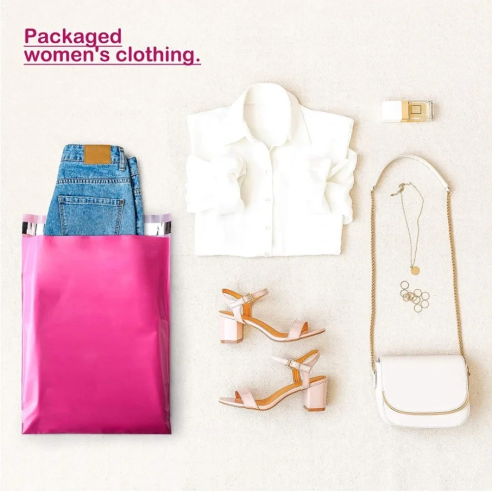 50pcs Shipping Bundle Set  25ct ~ 10x13” PolyMailer Bags & 25ct Stickers 👛🆕👛.